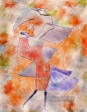 Diana im Herbstwind Paul Klee Ölgemälde
